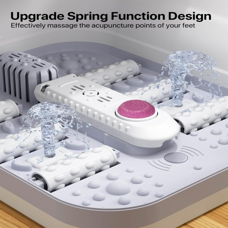 Alljoy Folding Foot Bath with Massage and Heating Function, Foot Bath
