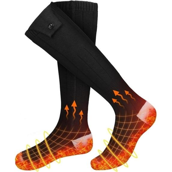 ALLJOY Heated Socks for Men Women with APP Control 10000mAh Battery