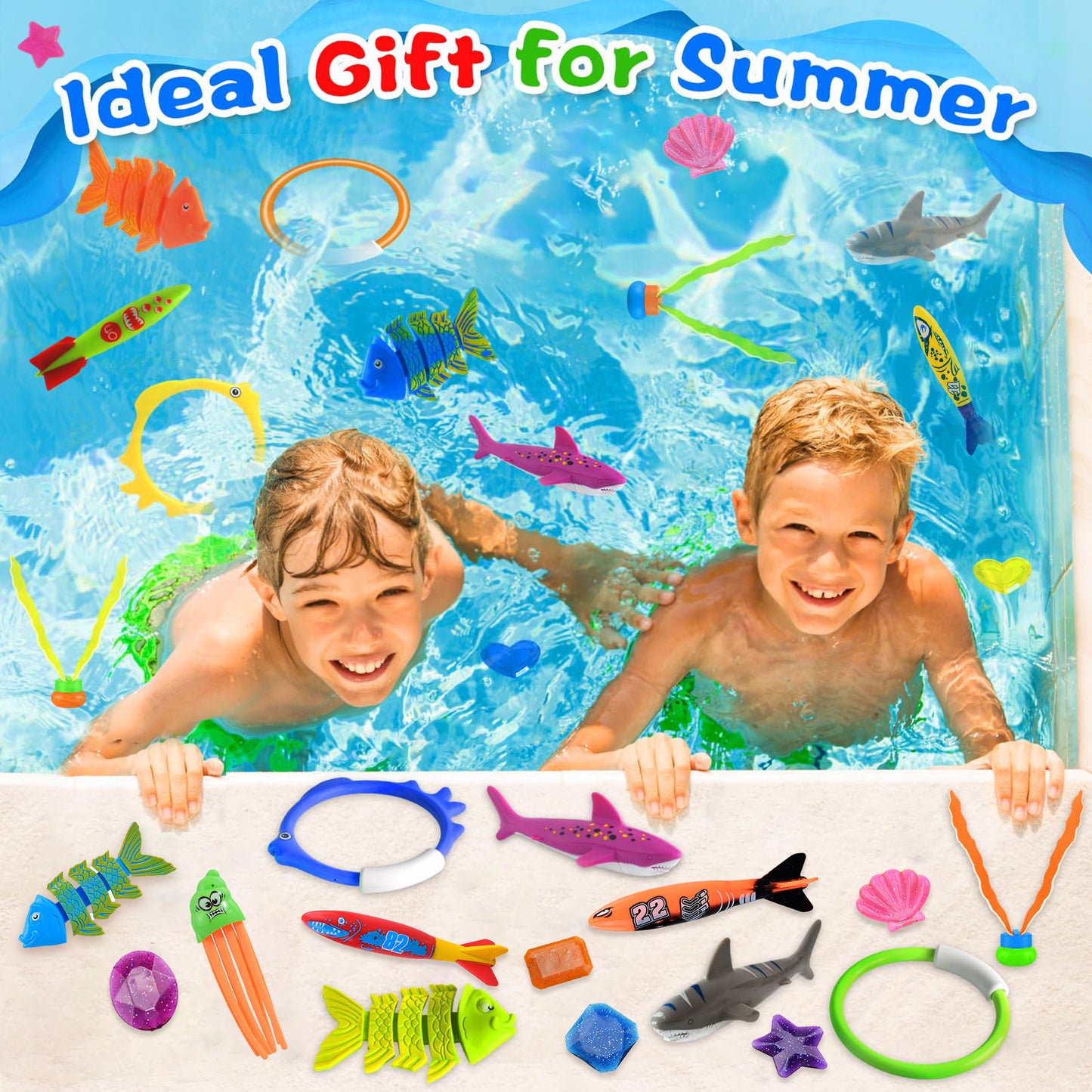 ALLJOY Pool Toys