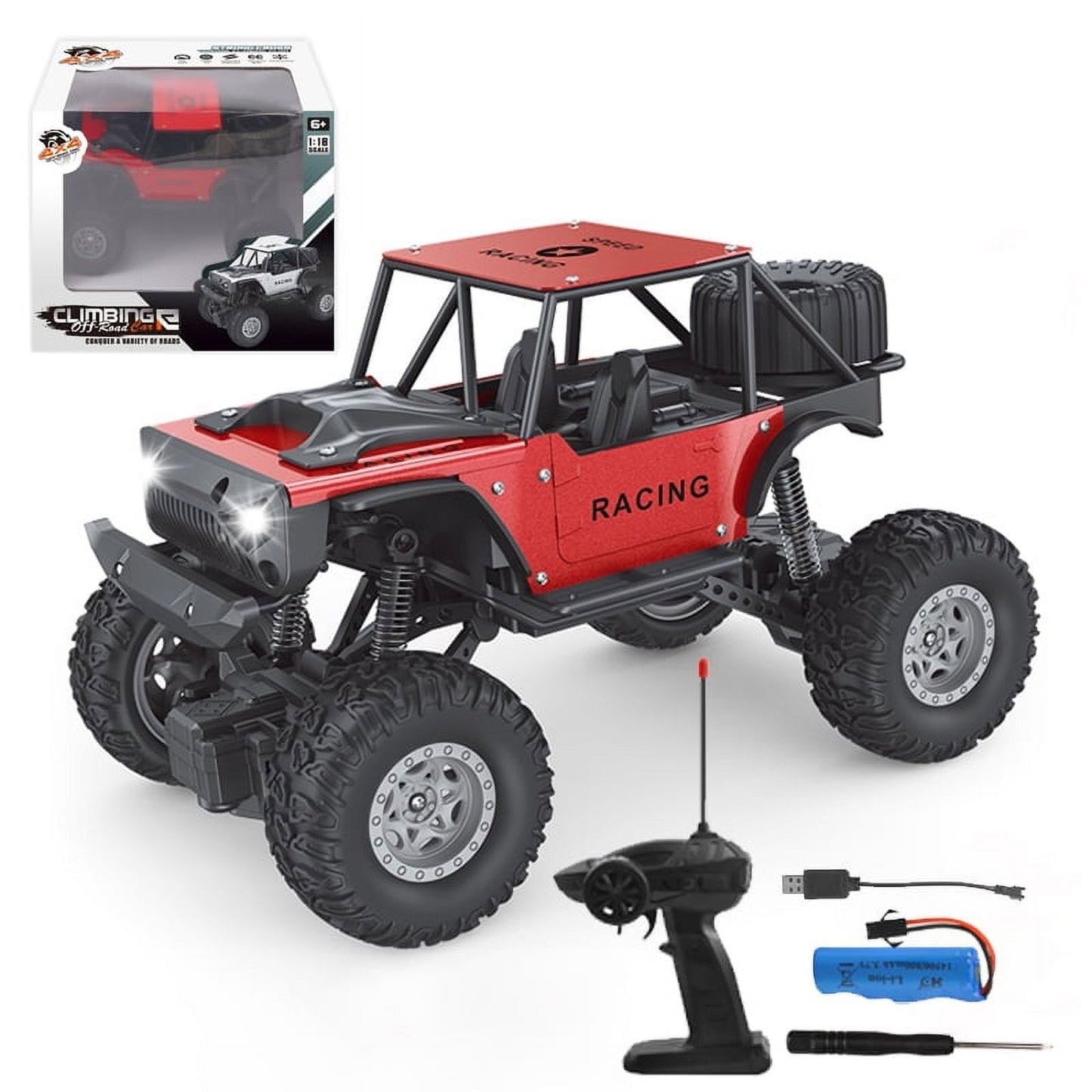 ALLJOY RC Racing Car, 2WD High Speed Off Road