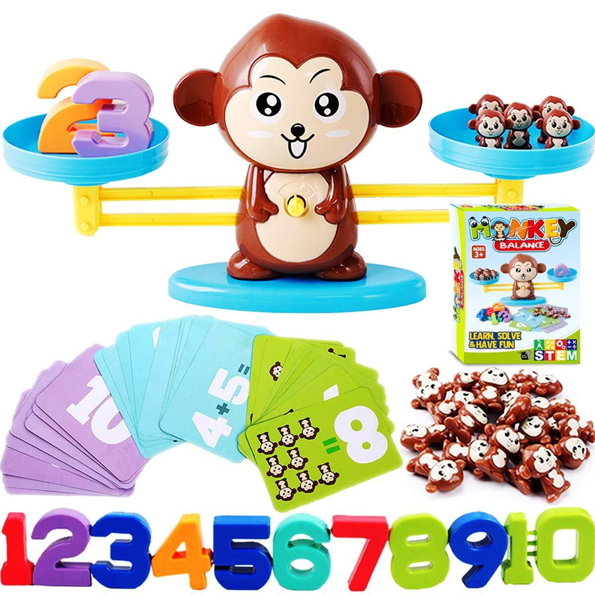 ALLJOY Kids Frog Balance Counting&Educational Toy Fun Math Learning