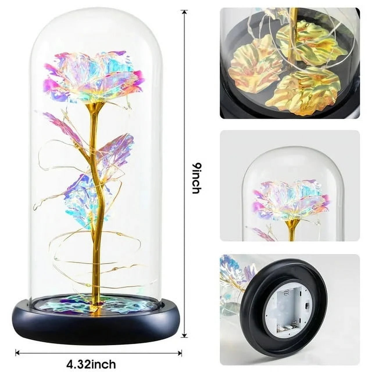 ALLJOY Unique Rose Birthday Gifts for Women Mom Girlfriend Wife  Christmas Mothers Day Valentines Day Anniversary Gift for Women Her