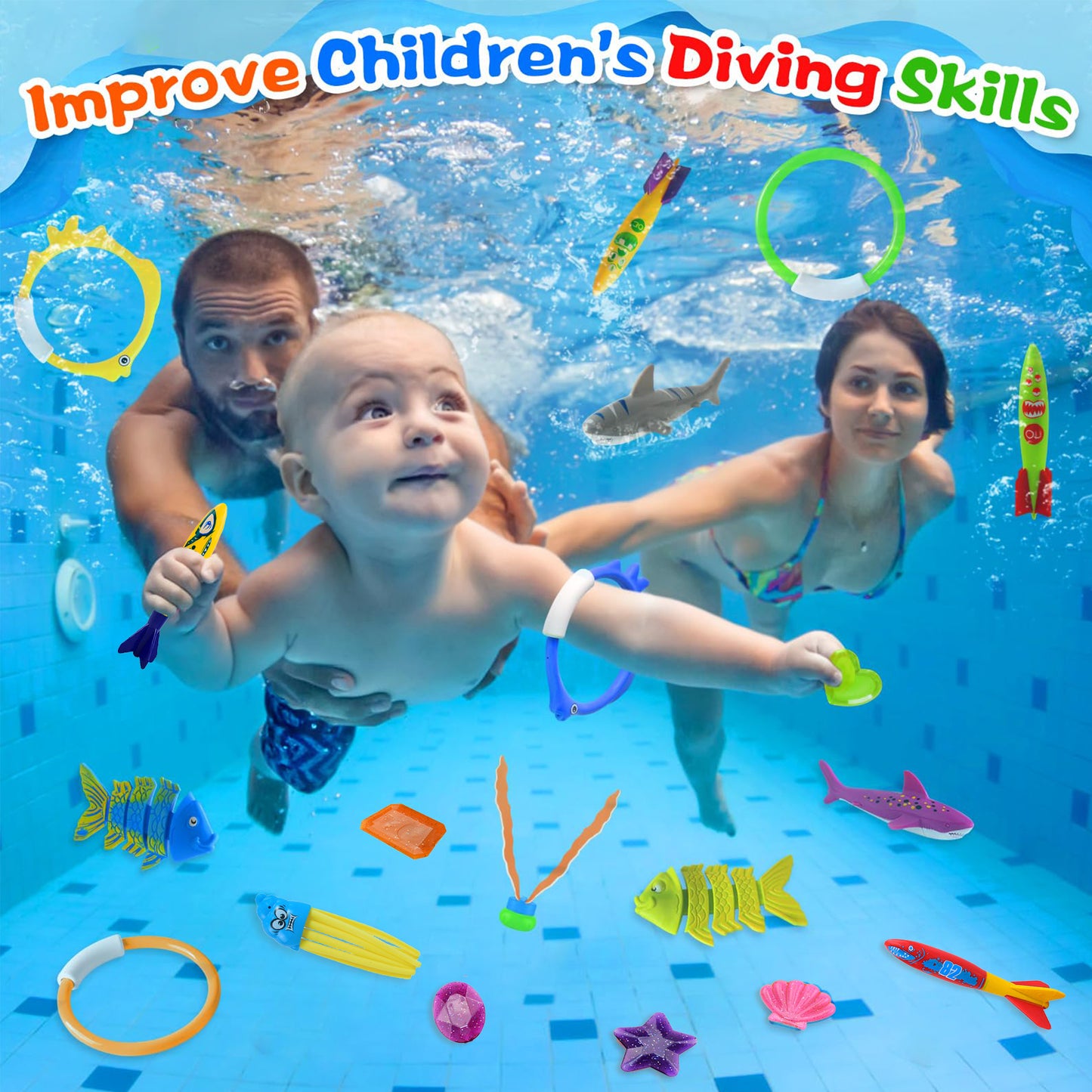 ALLJOY Pool Toys