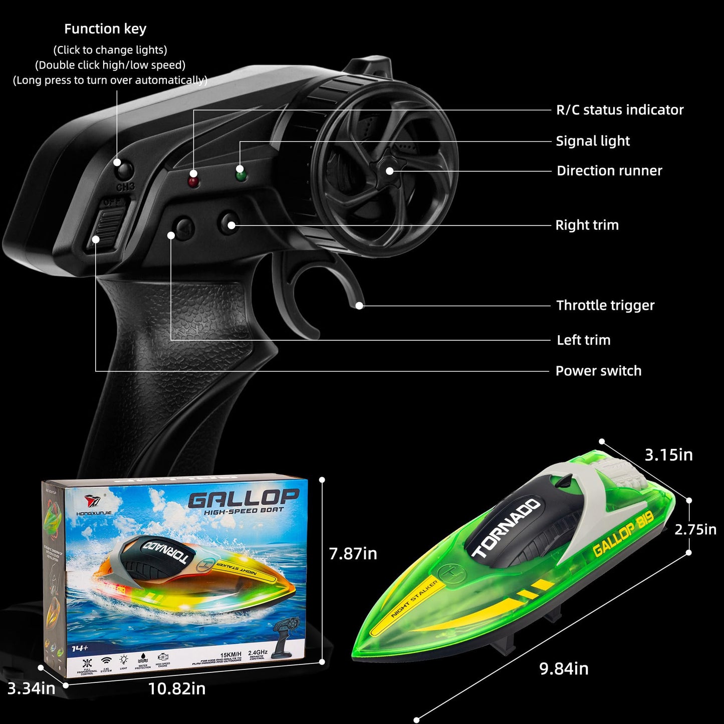 ALLJOY RC Boat