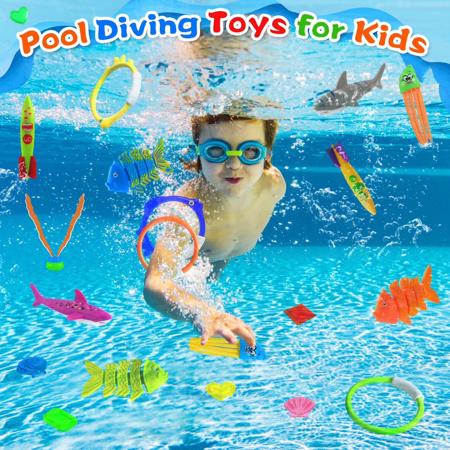 ALLJOY Pool Toys