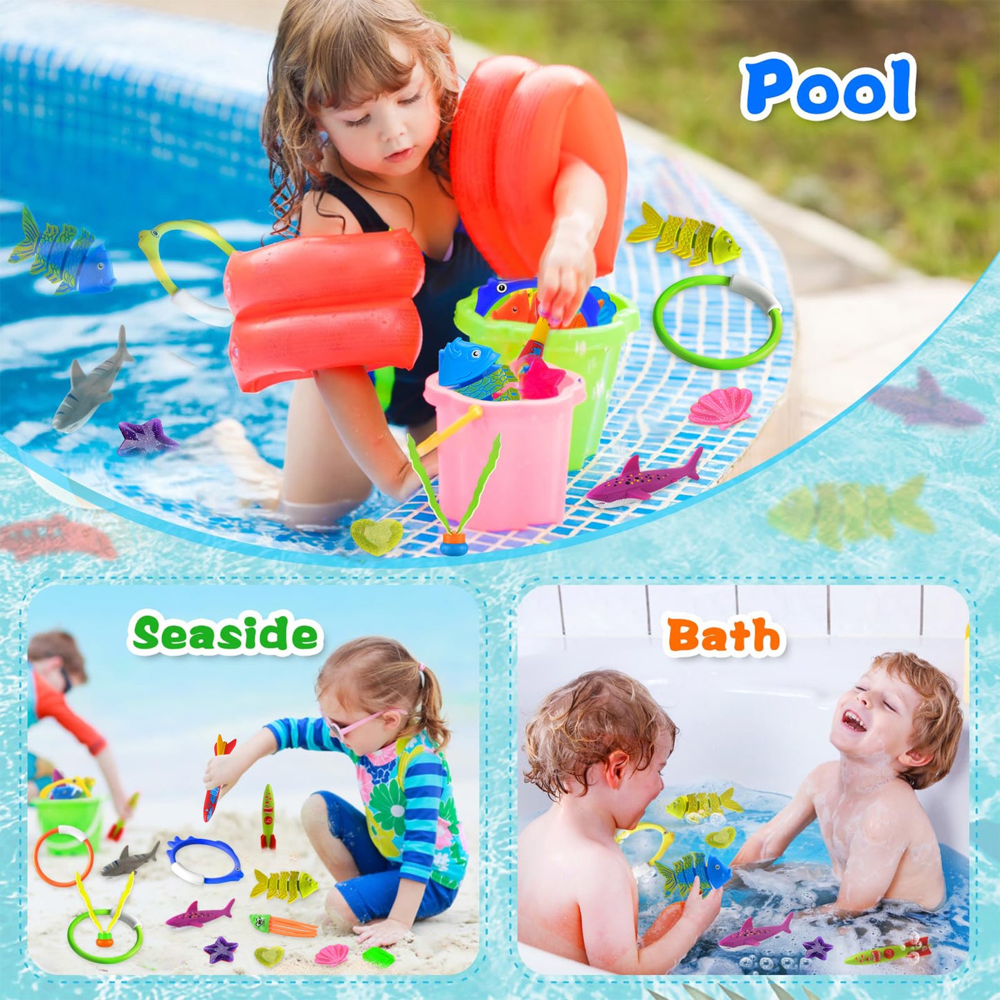 ALLJOY Pool Toys