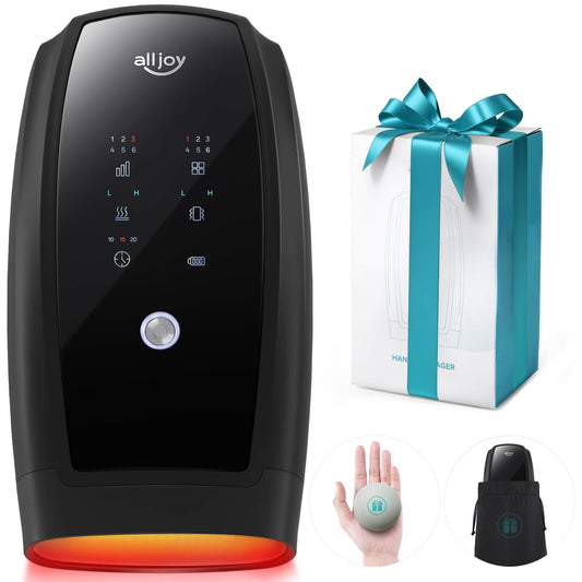 ALLJOY Hand Massager with Heat and Compression