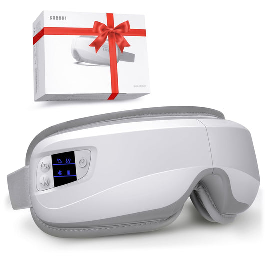 BURRKI Eye Massager with Heat & Bluetooth Music