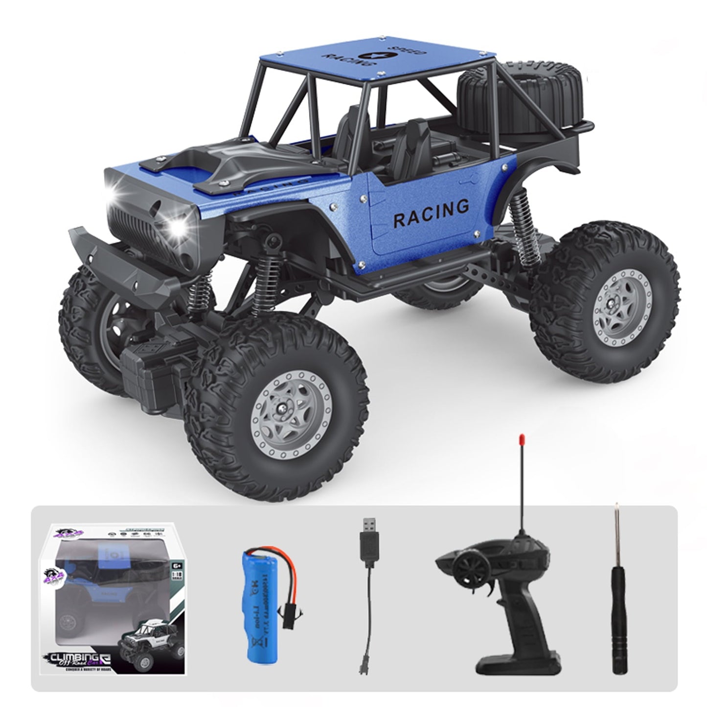 ALLJOY RC Racing Car, 2WD High Speed Off Road