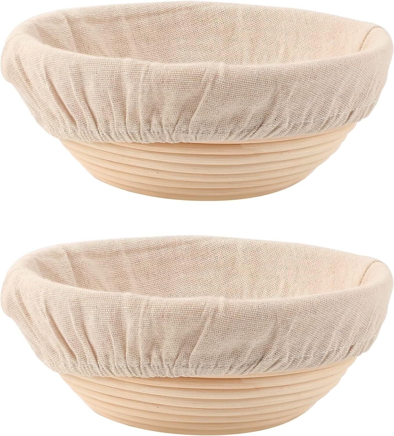 ALLJOY Bread Proofing Baskets Set of 2 10 inch