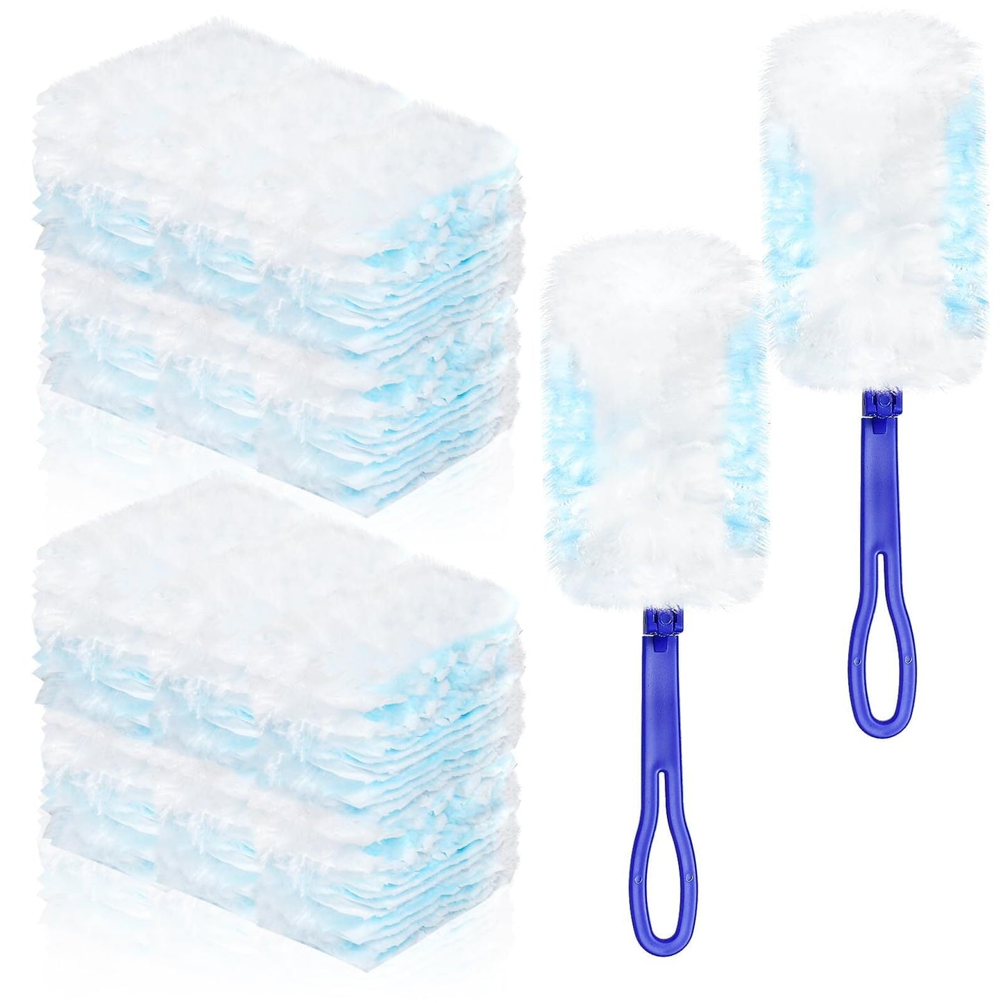 ALLJOY 30Pcs Duster Refills Electrostatic Fluffy for Cleaning, Duster