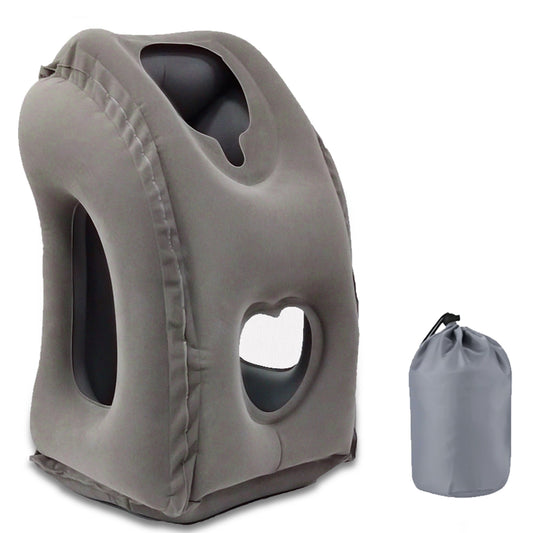 ALLJOY Inflatable Travel Pillow, Inflatable Airplane Pillow Comfortably Supports